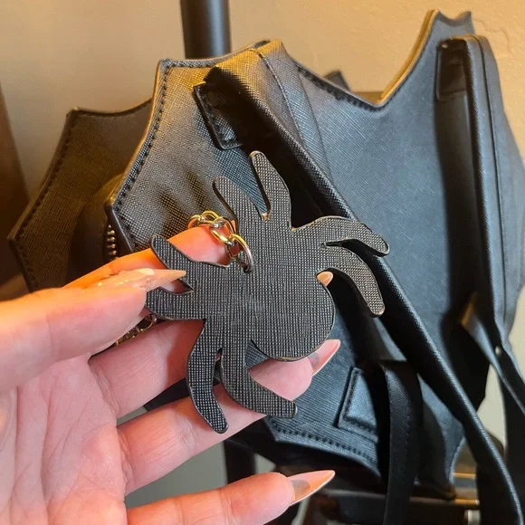 Heart Spiderweb Mini Backpack - Picture 3 of 5